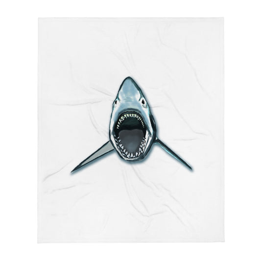 SharksOut Throw Blanket