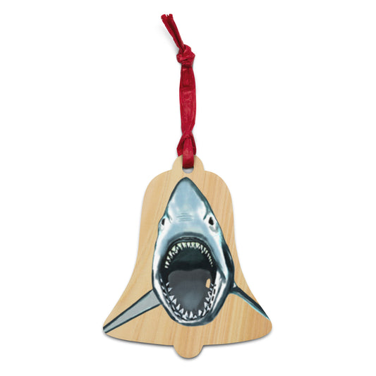 Sharks Out Wooden ornaments